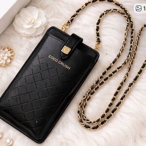 Coco Crush Black Quilted Crossbody Bag